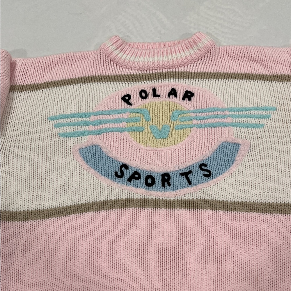 Pink Crew Neck Sweater - Picture 3 of 10